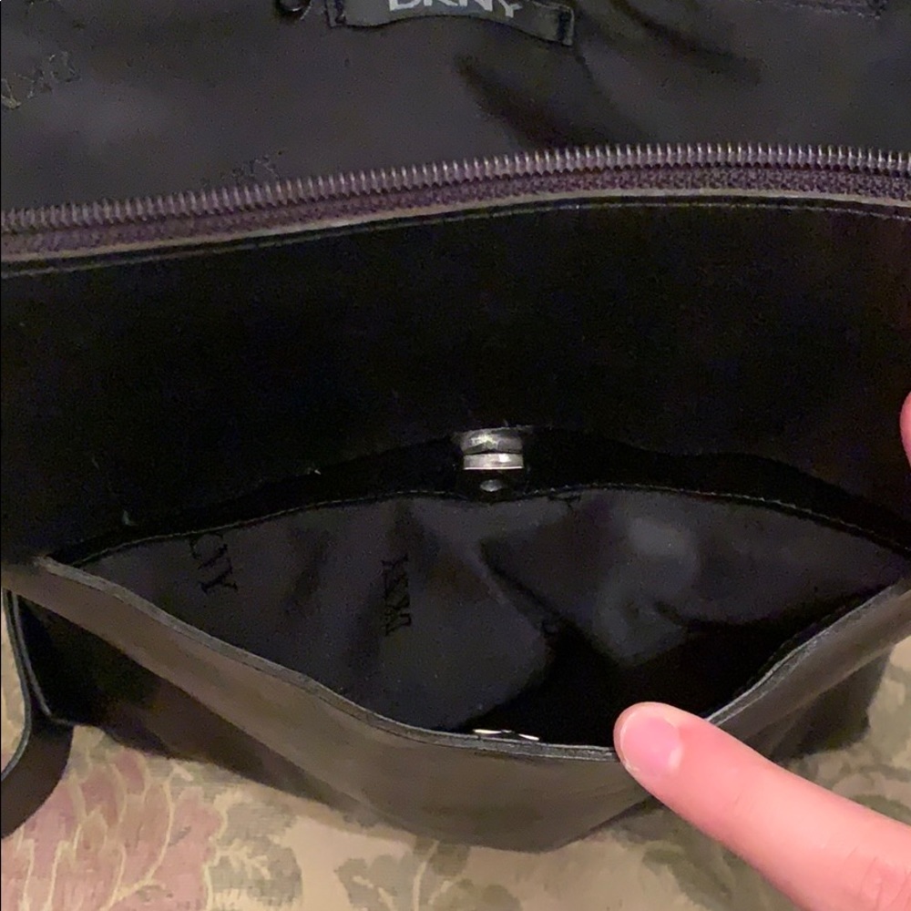 Dkny Leather Backpack - image 4